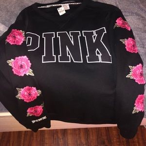 New never use pink sweater